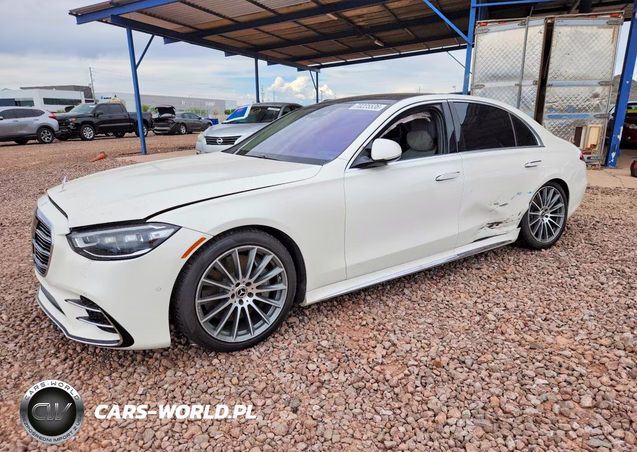 2021 Mercedes-Benz S 580 4Matic VIN:W1K6G7GBXMA027945 - 1