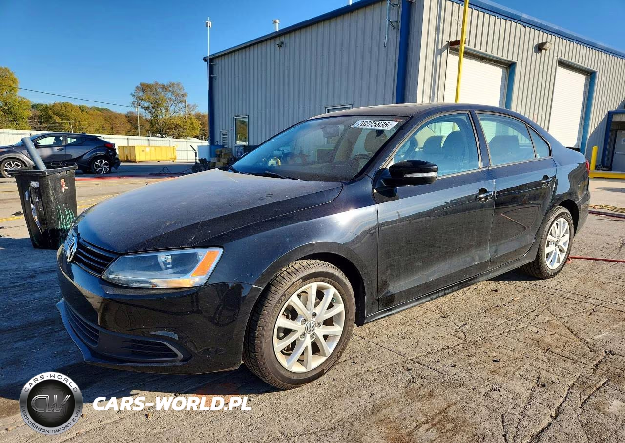 2011 Volkswagen Jetta Se VIN:3VWDX7AJ8BM004372 - 1