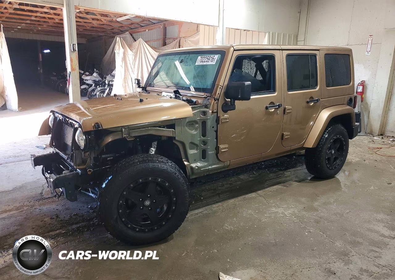 2015 Jeep Wrangler Unlimited Sahara VIN:1C4BJWEG7FL672384 - 1