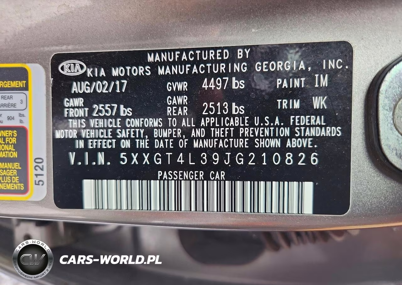 2018 Kia Optima Lx VIN:5XXGT4L39JG210826 - 12