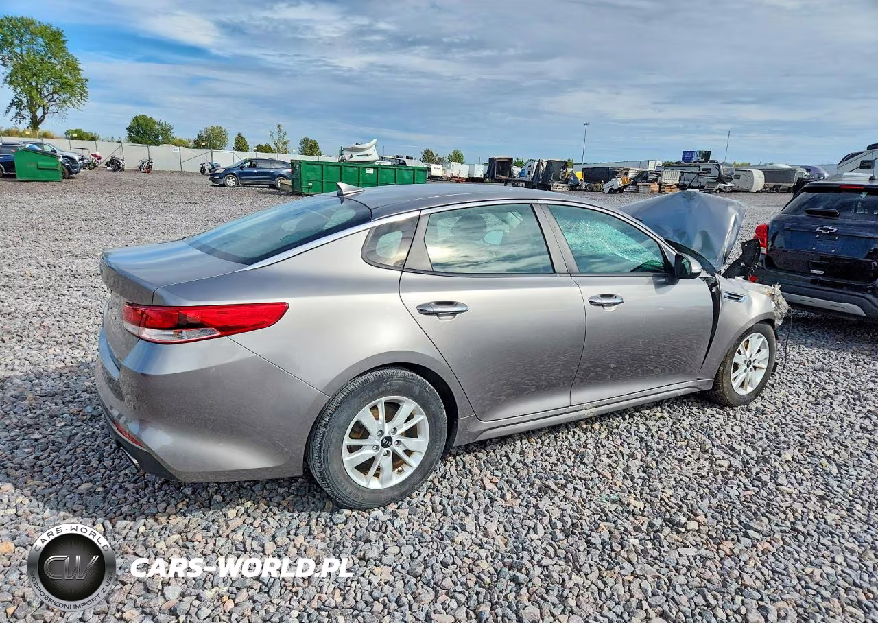 2018 Kia Optima Lx VIN:5XXGT4L39JG210826 - 3