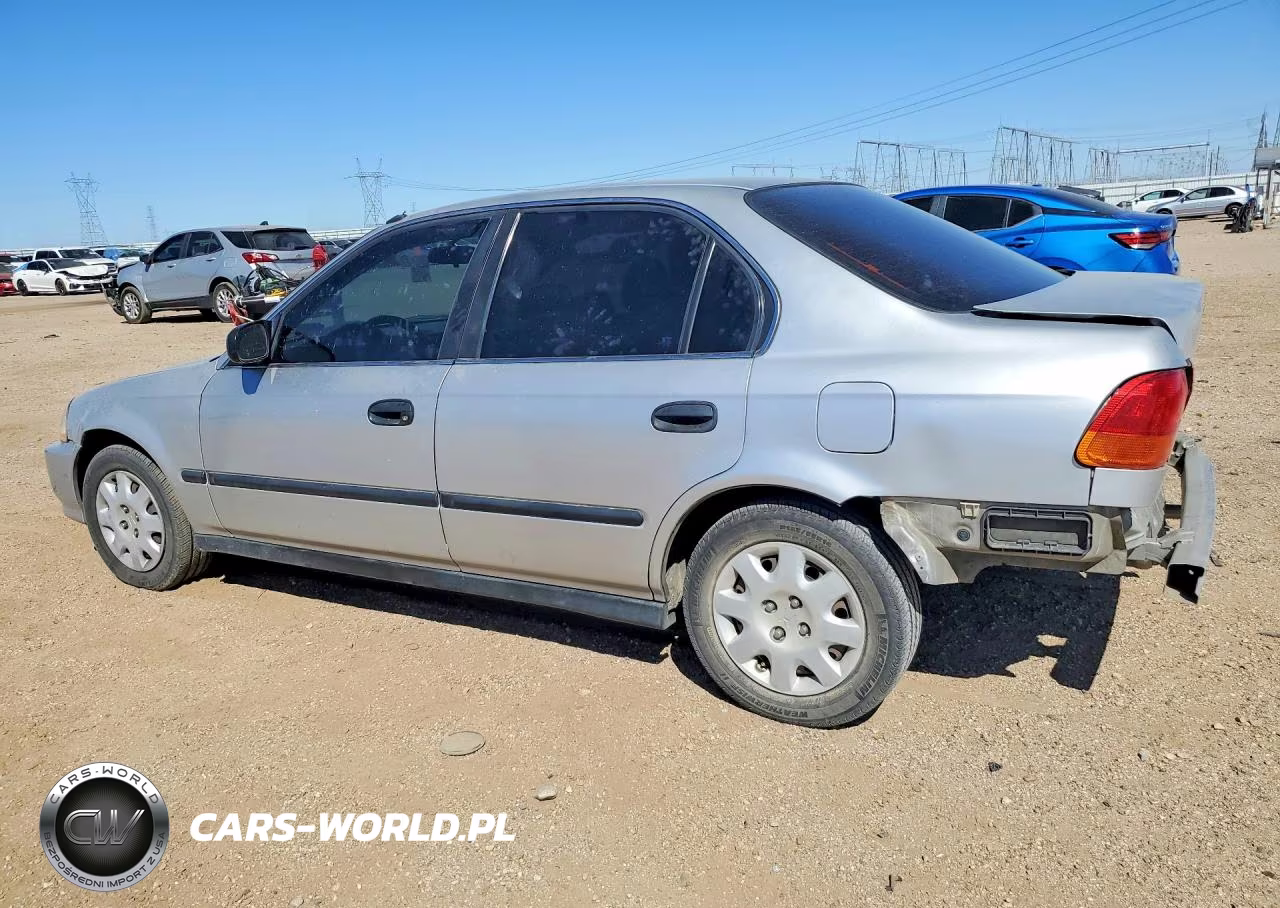 1998 Honda Civic Lx VIN:2HGEJ6674WH613996 - 2