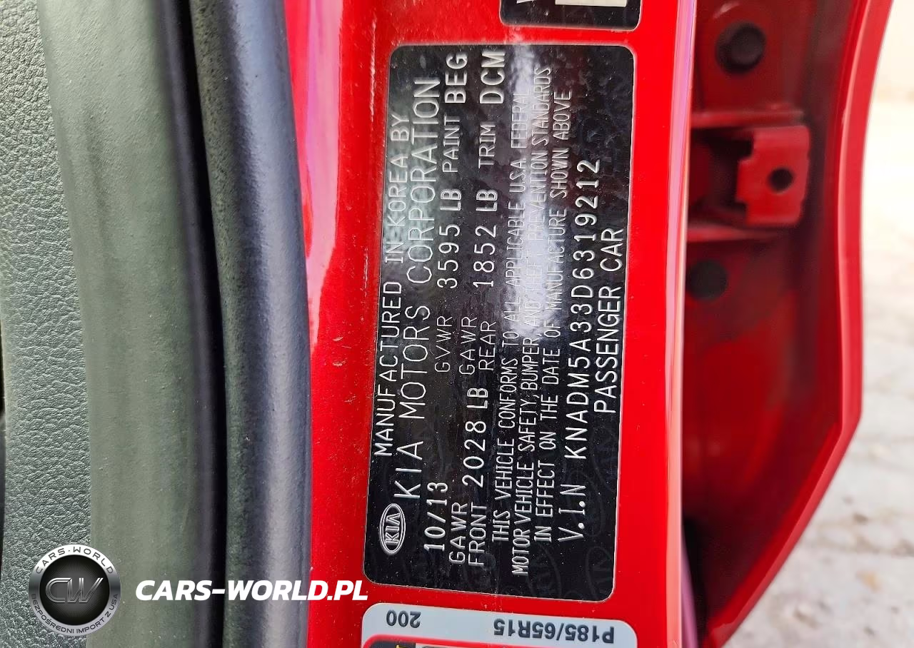 2013 Kia Rio Lx VIN:KNADM5A33D6319212 - 12
