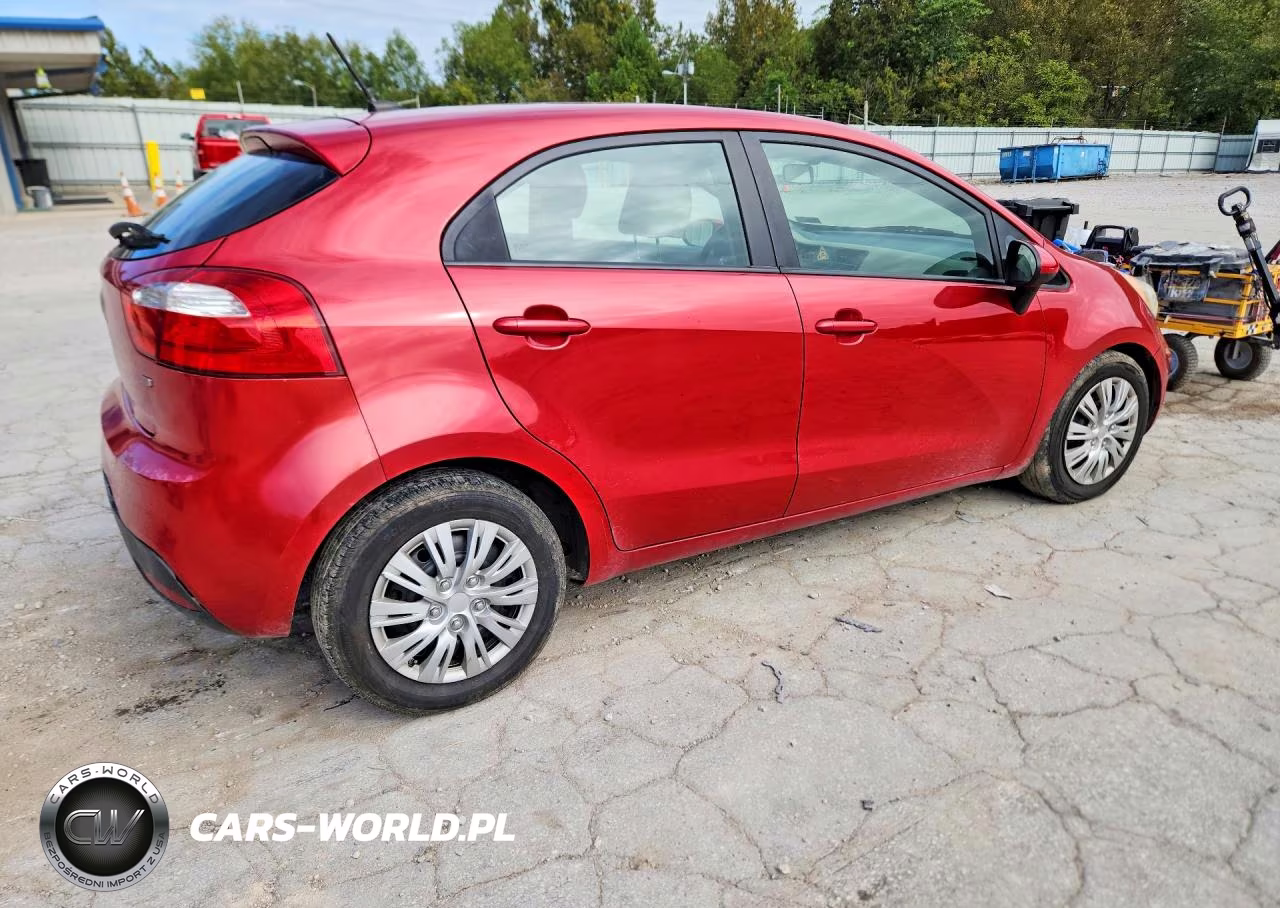 2013 Kia Rio Lx VIN:KNADM5A33D6319212 - 3