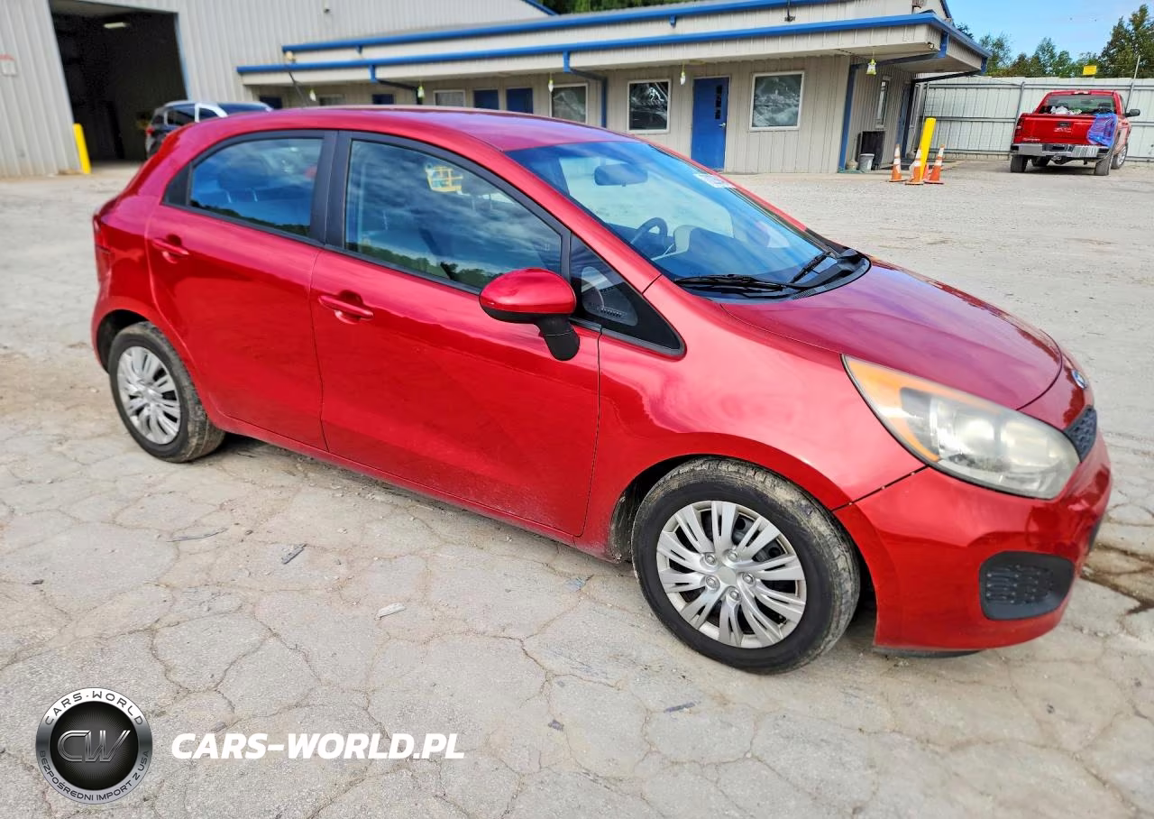 2013 Kia Rio Lx VIN:KNADM5A33D6319212 - 4
