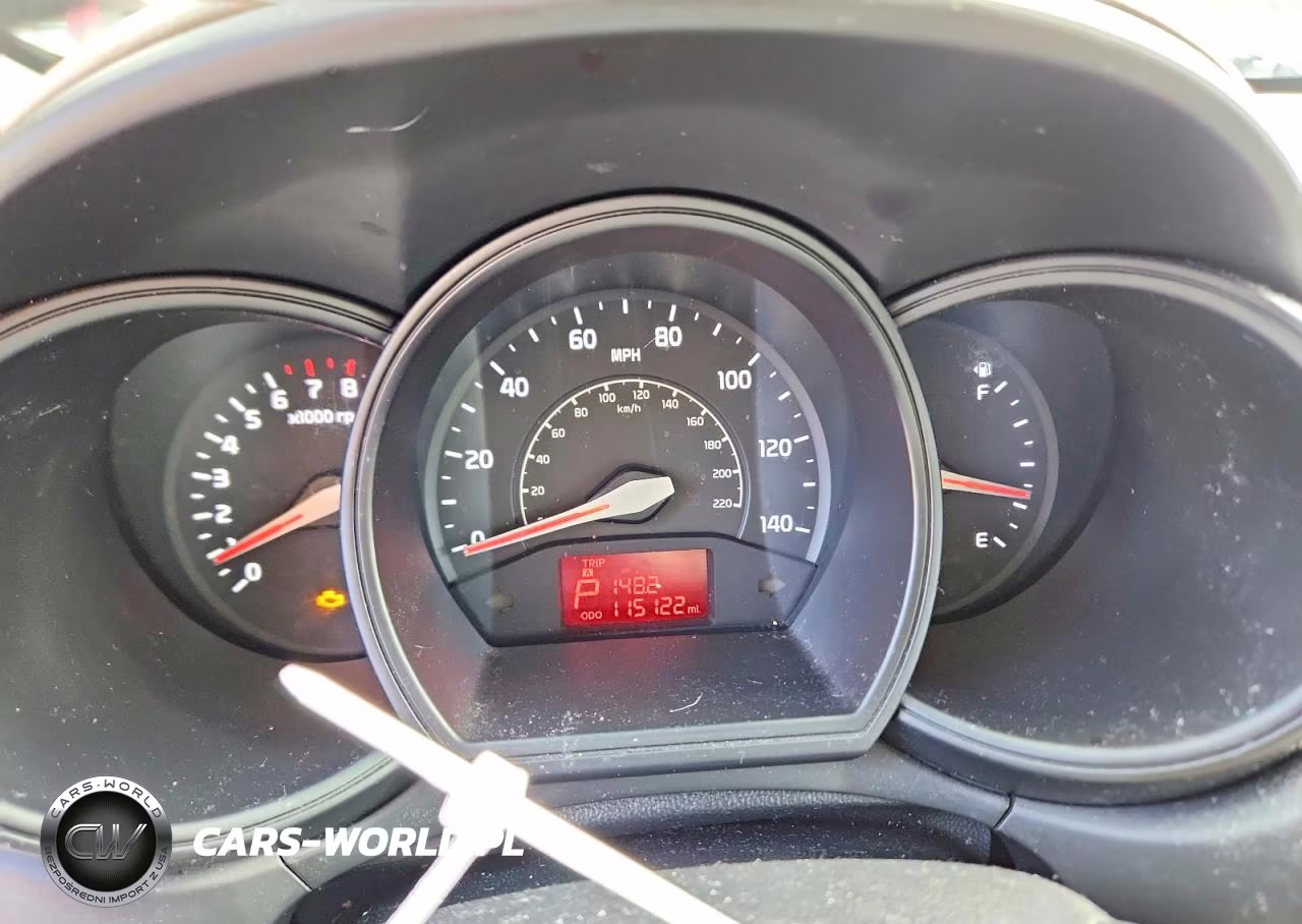 2013 Kia Rio Lx VIN:KNADM5A33D6319212 - 9