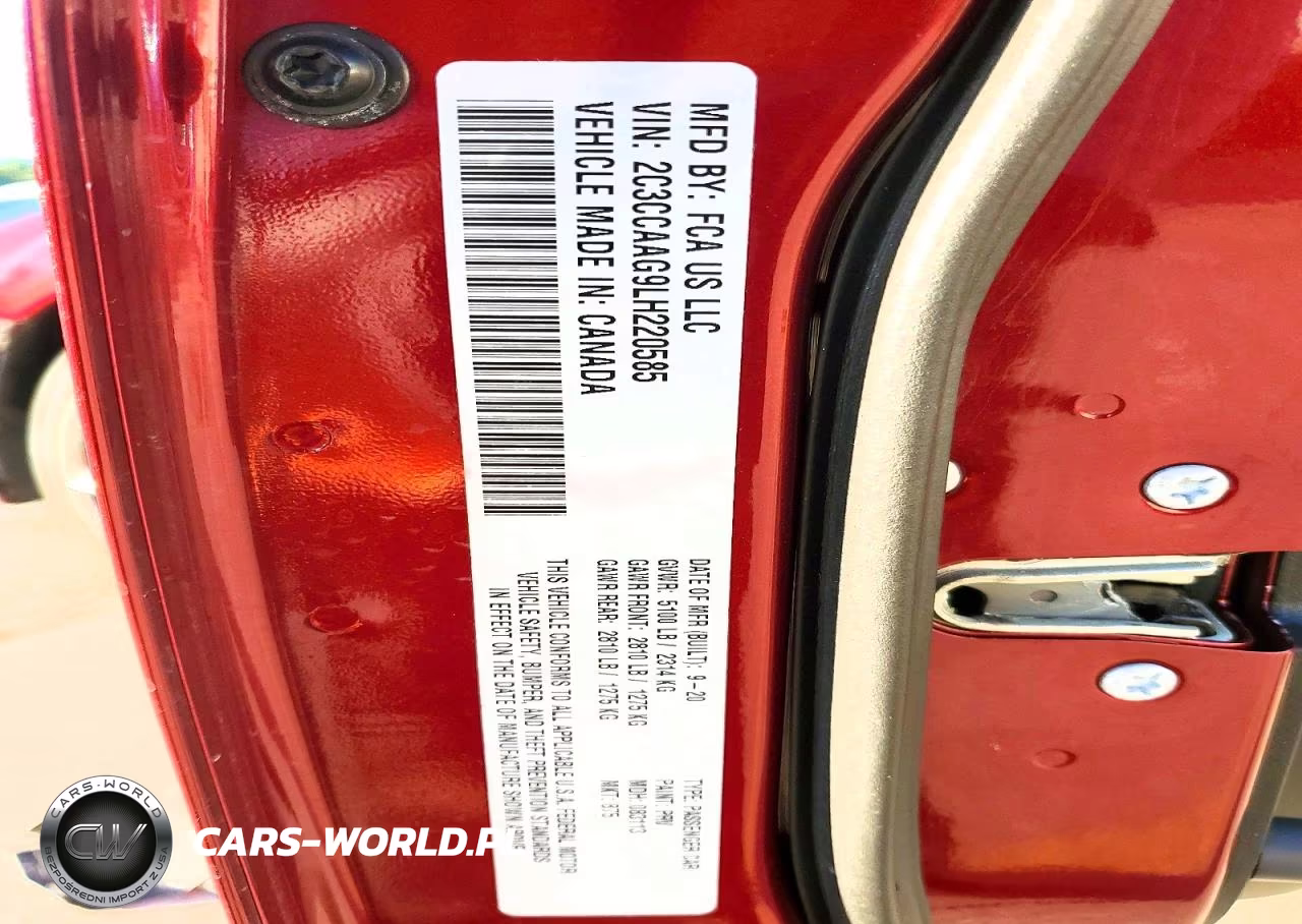 2020 Chrysler 300 Touring VIN:2C3CCAAG9LH220585 - 12