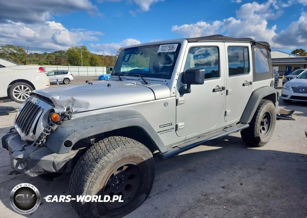 2012 Jeep Wrangler Unlimited Sport VIN:1C4BJWDG8CL259631 - 1