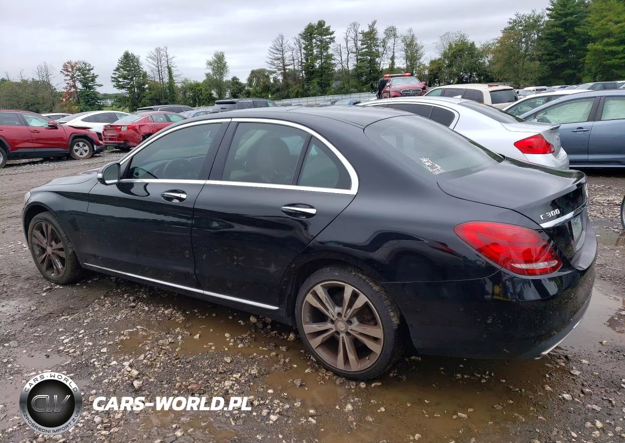 2015 Mercedes-Benz C 300 4Matic VIN:55SWF4KB0FU002600 - 2