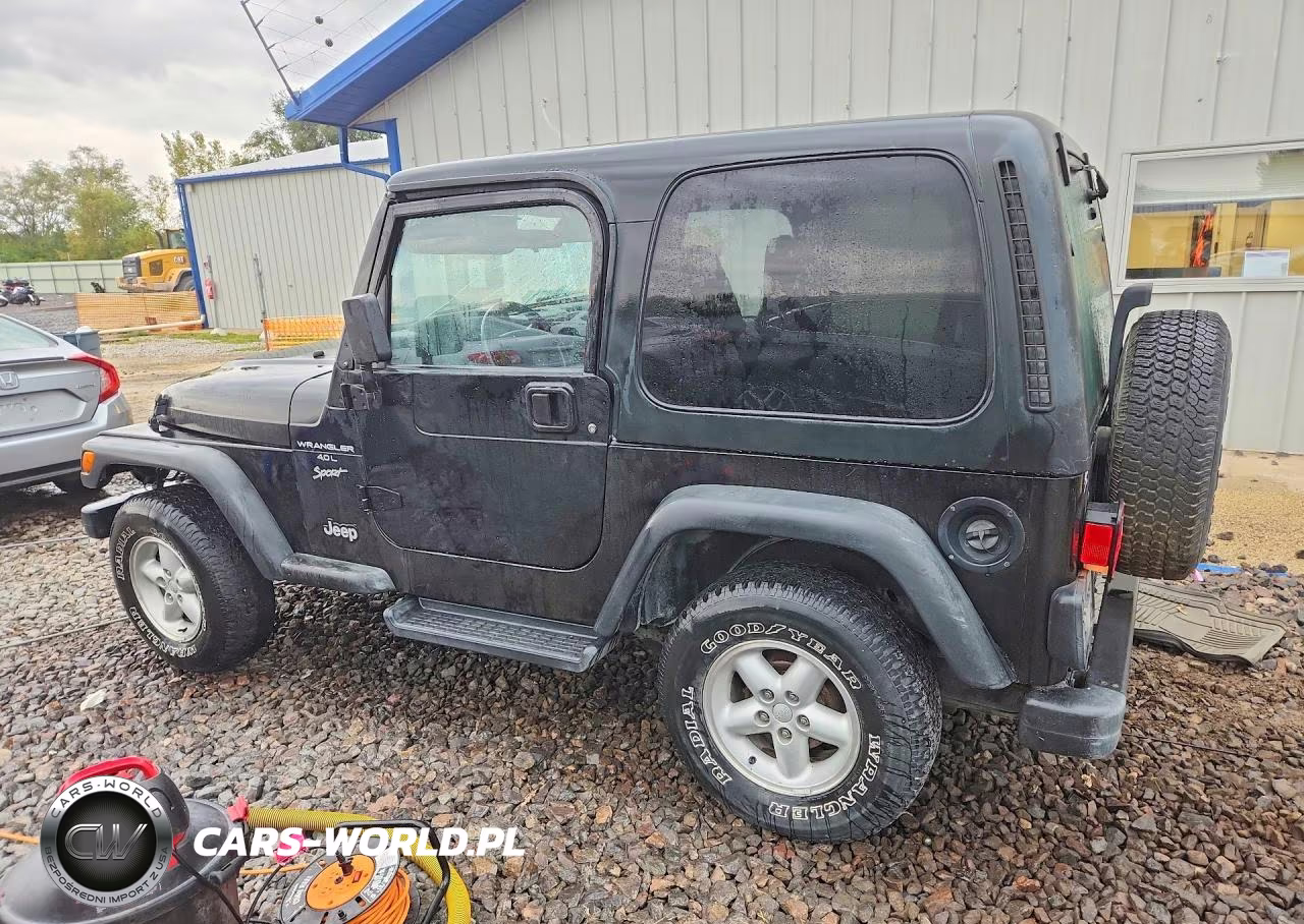 2001 Jeep Wrangler - Tj Sport VIN:1J4FA49S11P324080 - 2