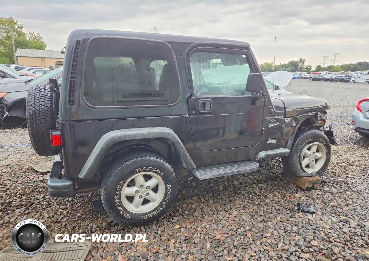 2001 Jeep Wrangler - Tj Sport VIN:1J4FA49S11P324080 - 3
