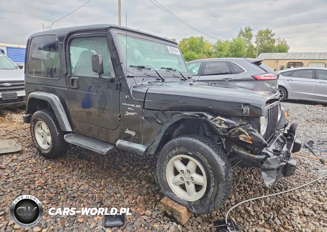 2001 Jeep Wrangler - Tj Sport VIN:1J4FA49S11P324080 - 4