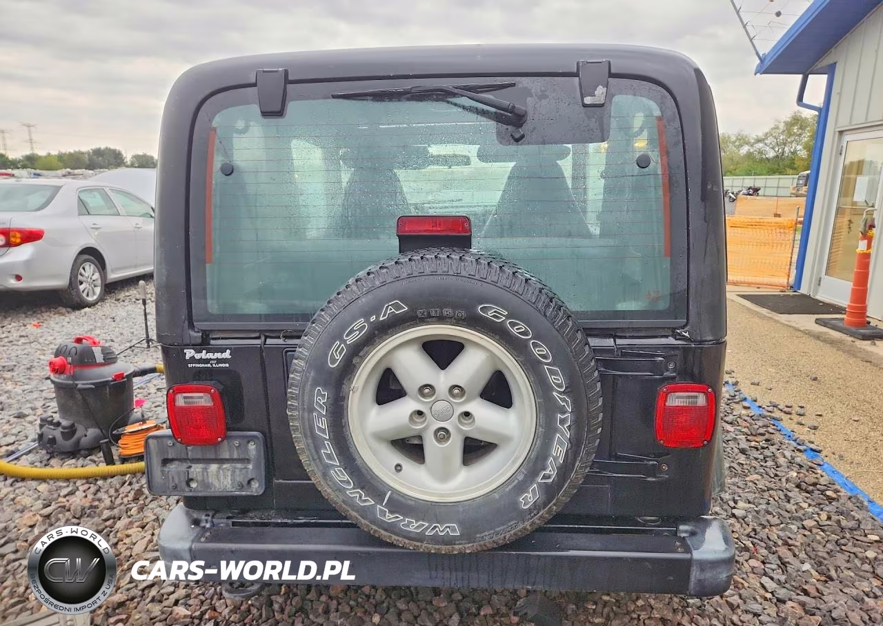 2001 Jeep Wrangler - Tj Sport VIN:1J4FA49S11P324080 - 6