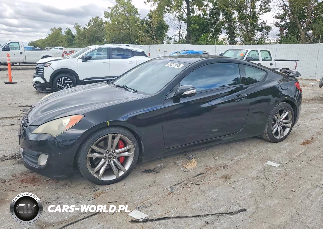 2010 Hyundai Genesis Coupe 3.8L Track VIN:KMHHU6KH3AU007608 - 1