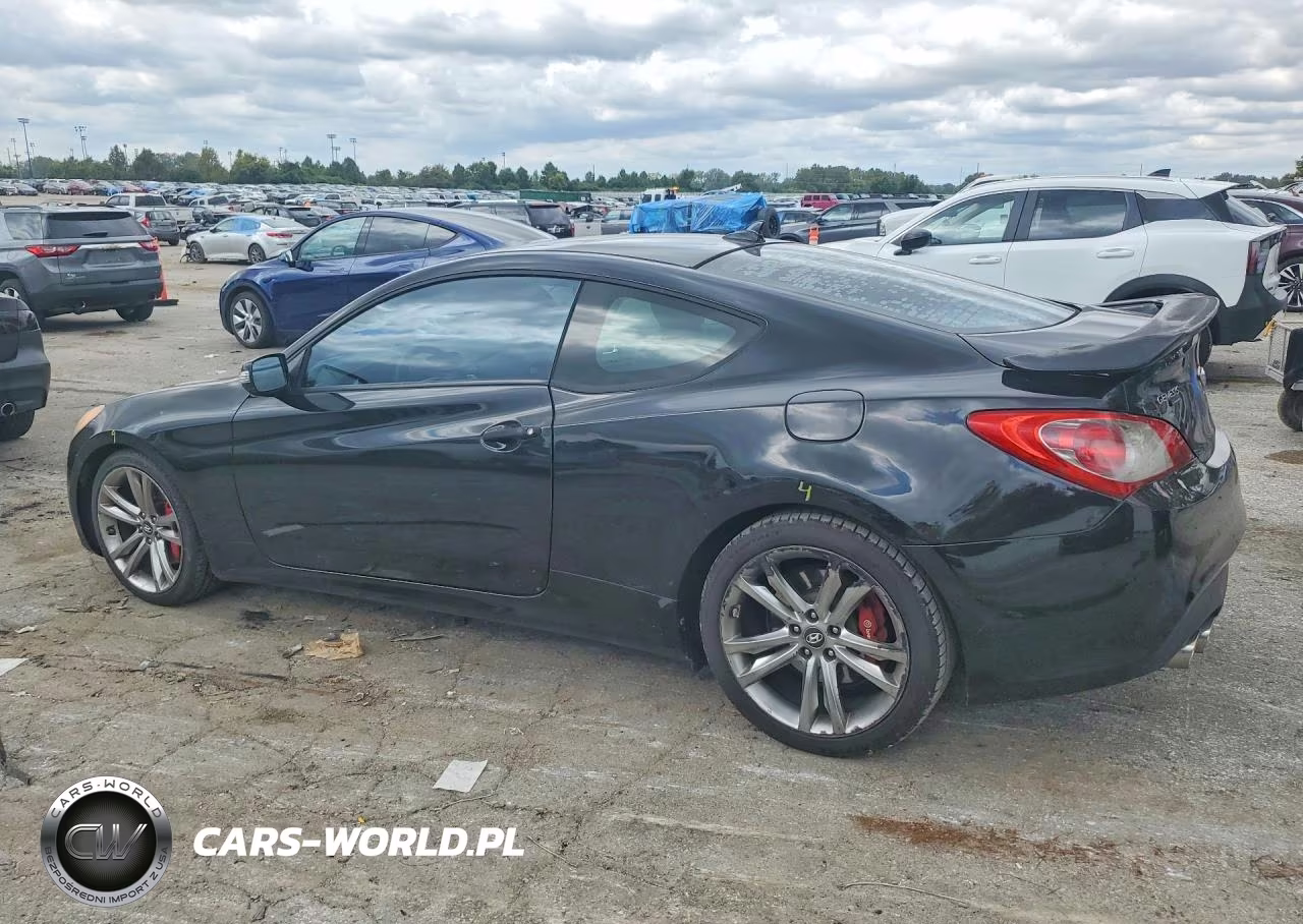 2010 Hyundai Genesis Coupe 3.8L Track VIN:KMHHU6KH3AU007608 - 2