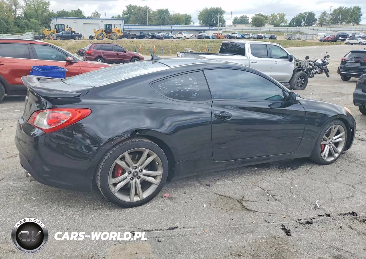 2010 Hyundai Genesis Coupe 3.8L Track VIN:KMHHU6KH3AU007608 - 3