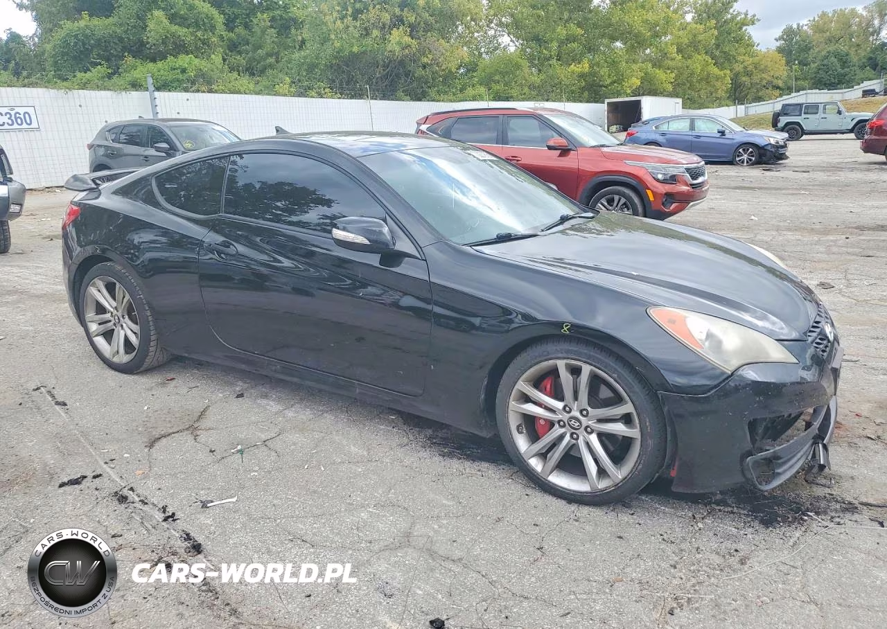 2010 Hyundai Genesis Coupe 3.8L Track VIN:KMHHU6KH3AU007608 - 4