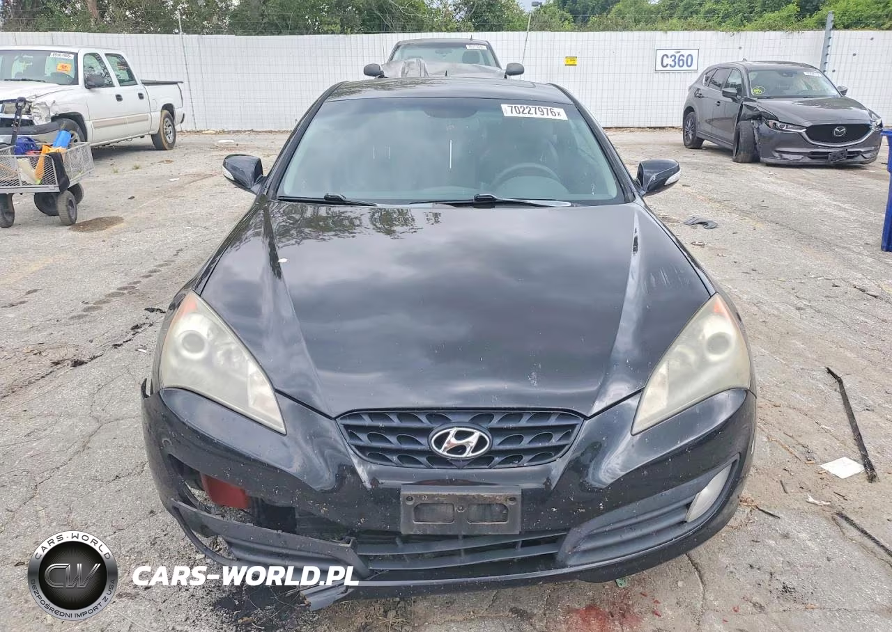 2010 Hyundai Genesis Coupe 3.8L Track VIN:KMHHU6KH3AU007608 - 5