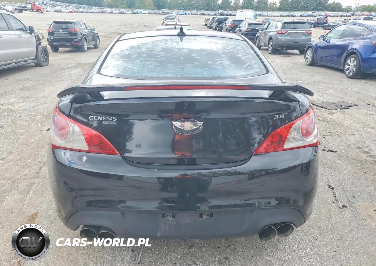 2010 Hyundai Genesis Coupe 3.8L Track VIN:KMHHU6KH3AU007608 - 6