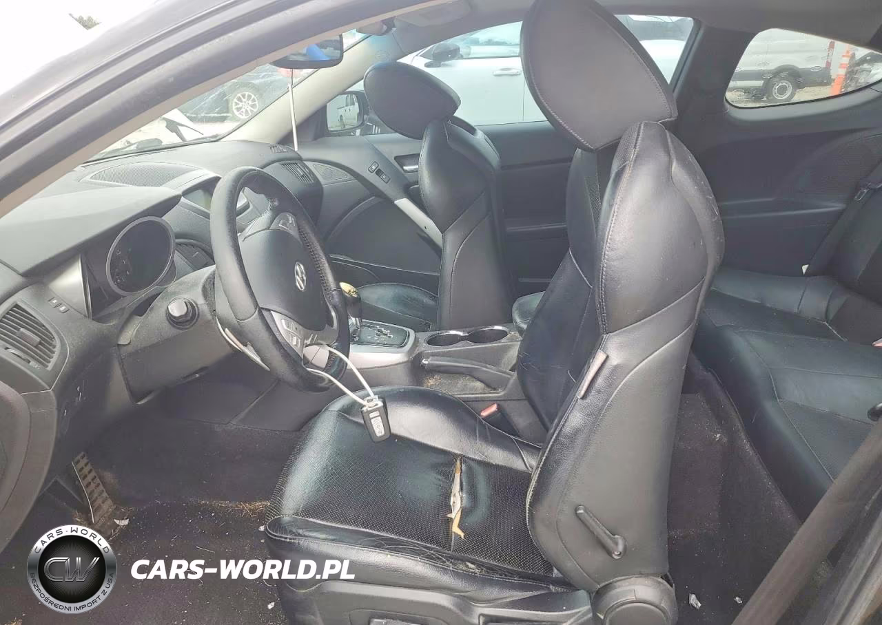 2010 Hyundai Genesis Coupe 3.8L Track VIN:KMHHU6KH3AU007608 - 7