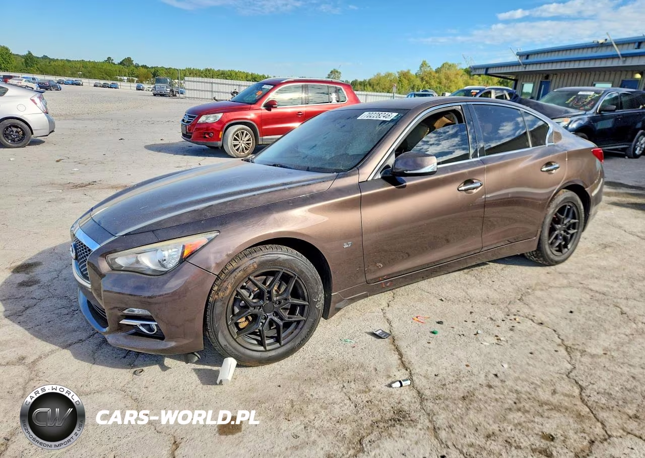 2014 Infiniti Q50 Premium VIN:JN1BV7AR0EM697172 - 1