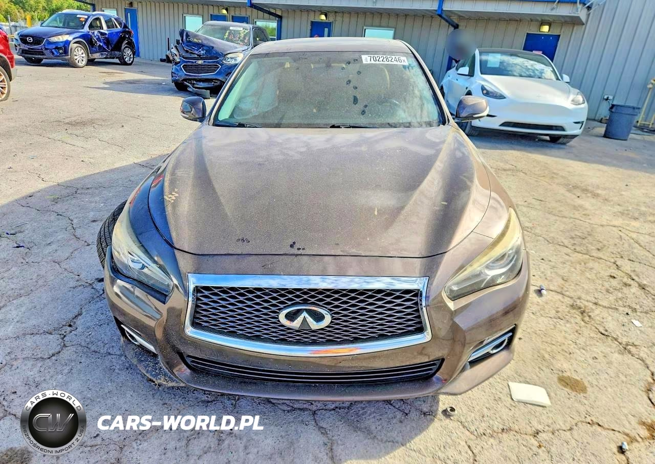 2014 Infiniti Q50 Premium VIN:JN1BV7AR0EM697172 - 5