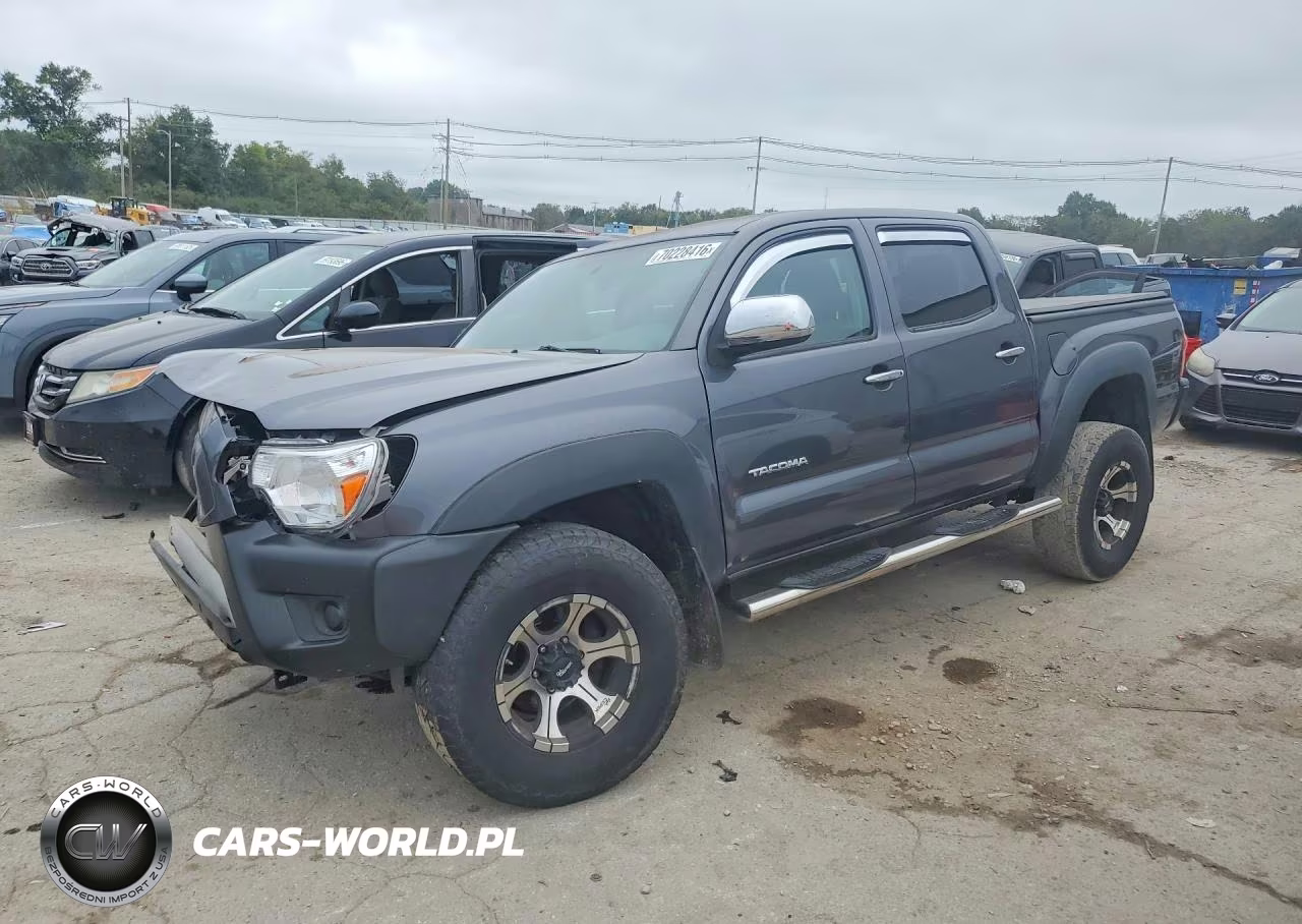 2012 Toyota Tacoma V6 VIN:3TMLU4EN6CM081987 - 1