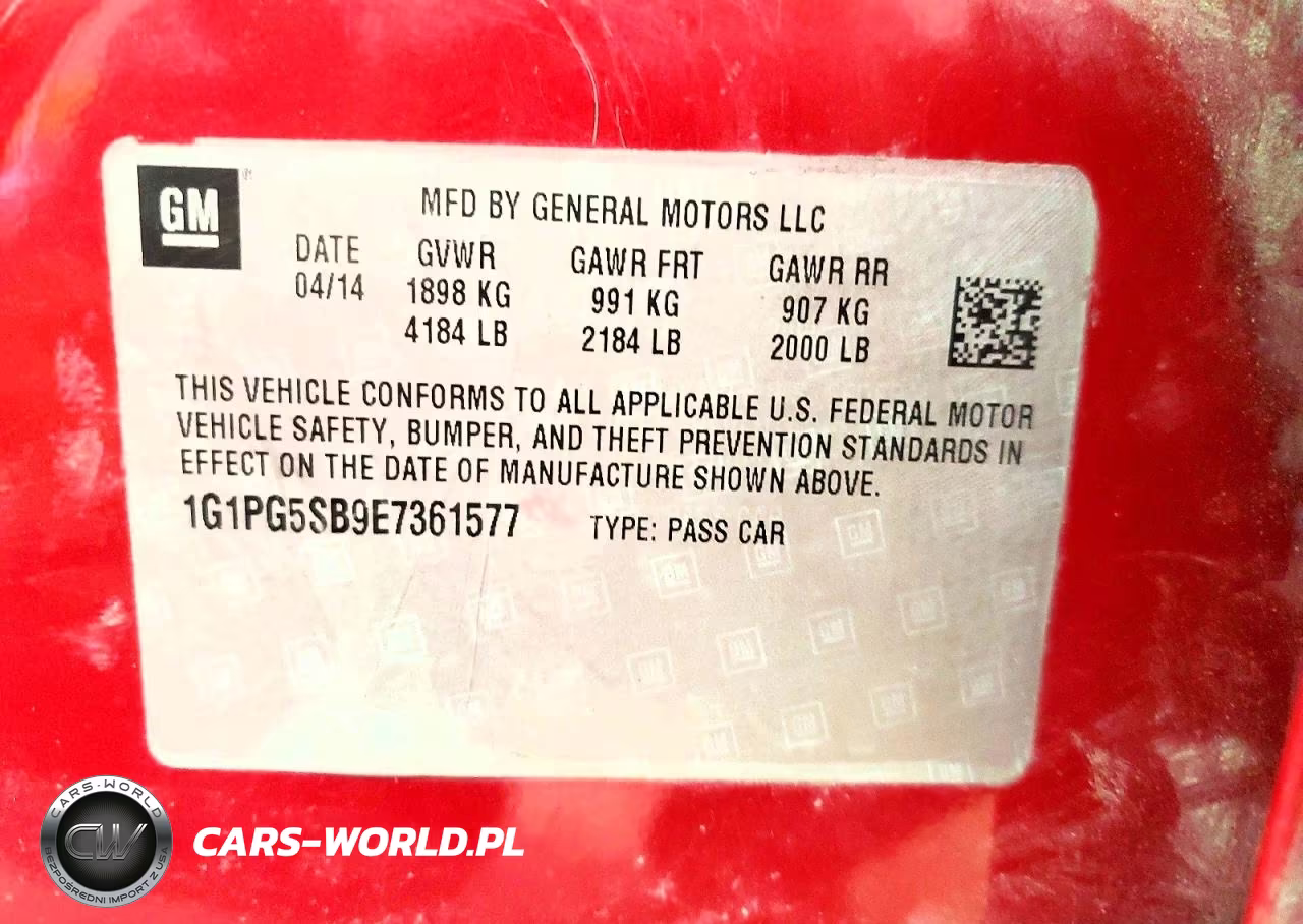 2014 Chevrolet Cruze Ltz VIN:1G1PG5SB9E7361577 - 12