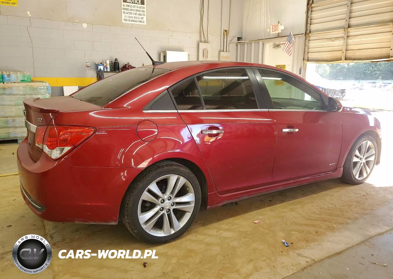 2014 Chevrolet Cruze Ltz VIN:1G1PG5SB9E7361577 - 3