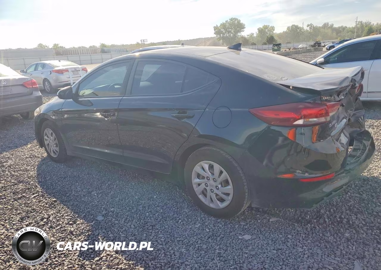 2017 Hyundai Elantra Se VIN:KMHD74LF3HU096923 - 2