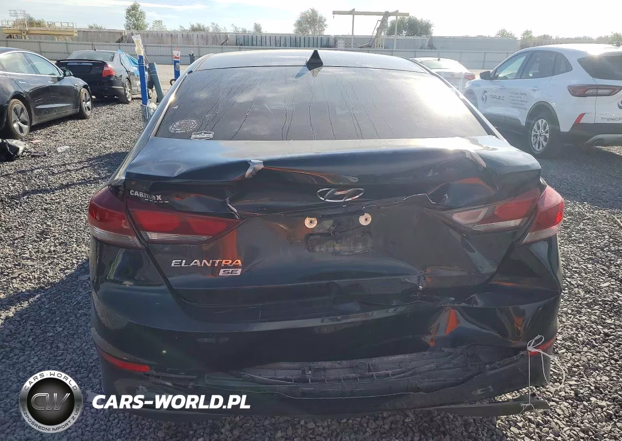 2017 Hyundai Elantra Se VIN:KMHD74LF3HU096923 - 6