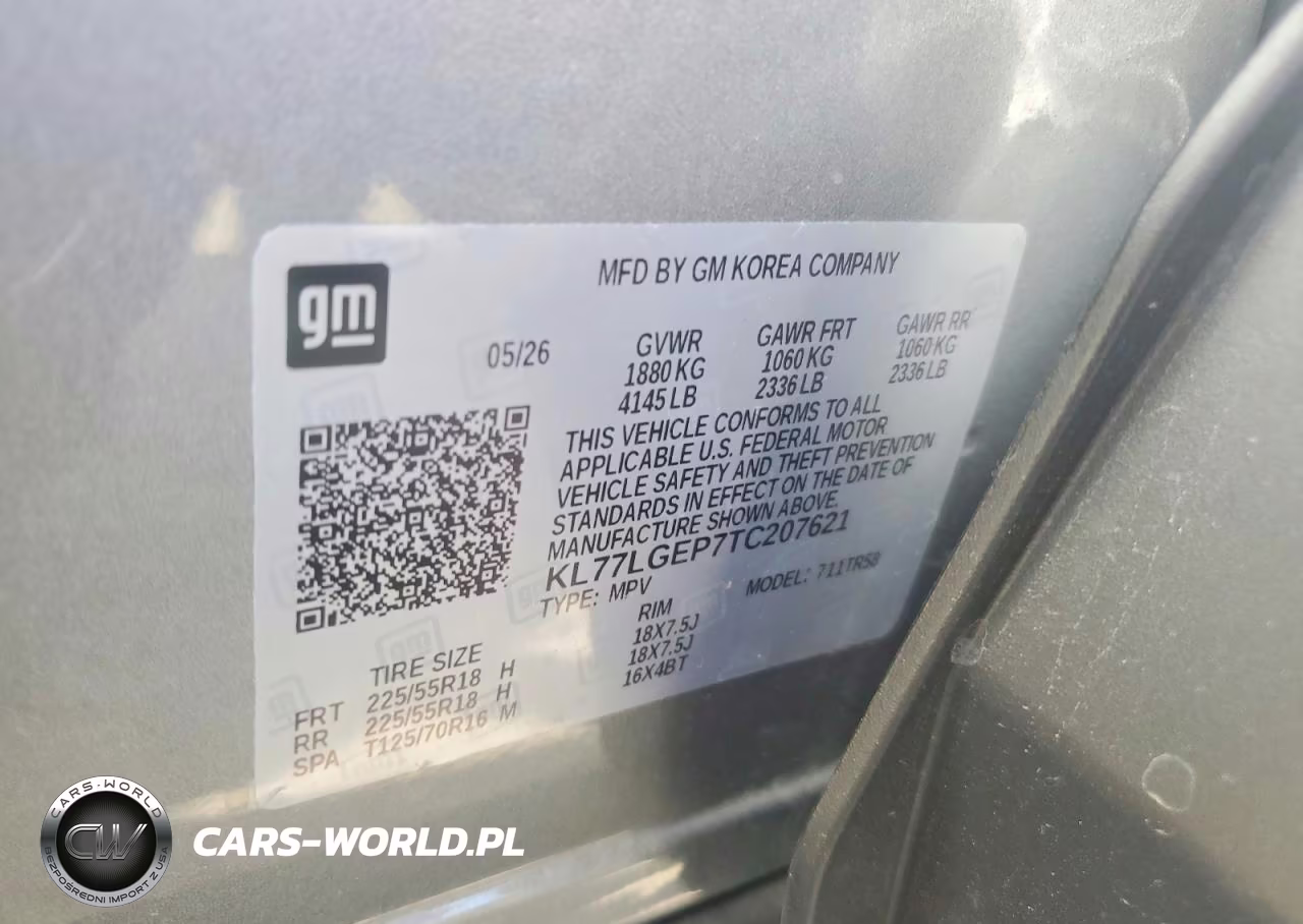 2026 Chevrolet Trax 1Rs VIN:KL77LGEP7TC207621 - 14