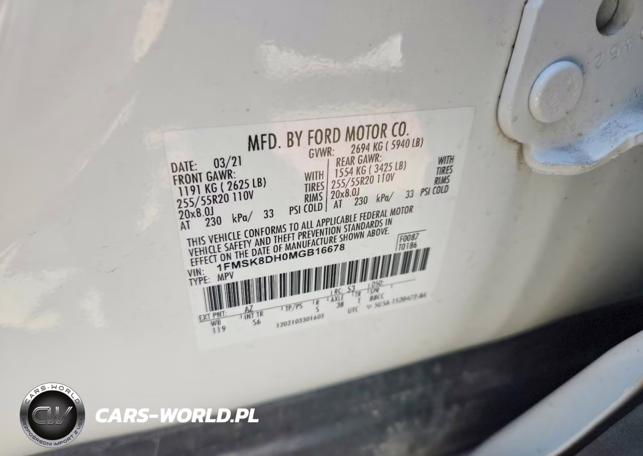 2021 Ford Explorer Xlt VIN:1FMSK8DH0MGB16678 - 13