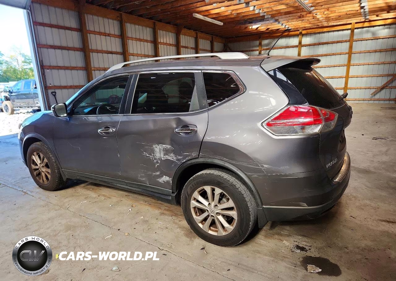 2015 Nissan Rogue Sv VIN:KNMAT2MV9FP564288 - 2