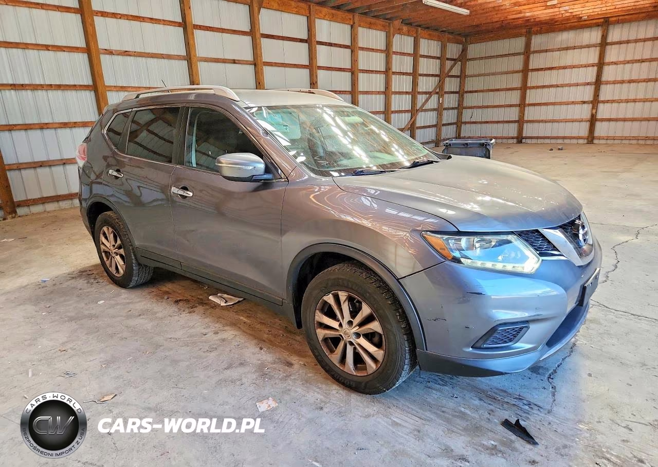 2015 Nissan Rogue Sv VIN:KNMAT2MV9FP564288 - 4