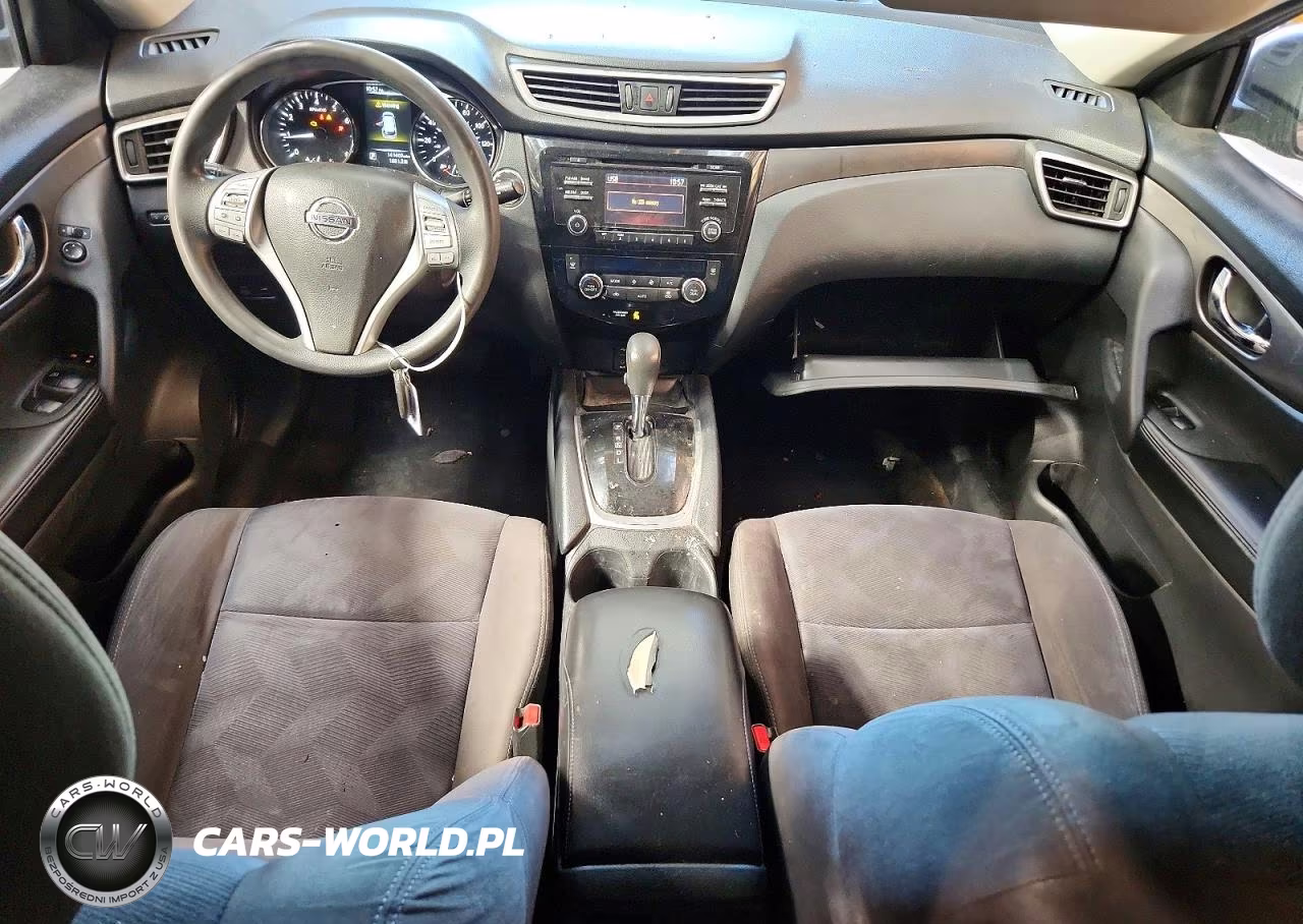 2015 Nissan Rogue Sv VIN:KNMAT2MV9FP564288 - 8
