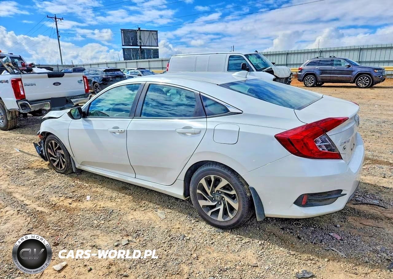 2017 Honda Civic Ex VIN:19XFC2F73HE029786 - 2