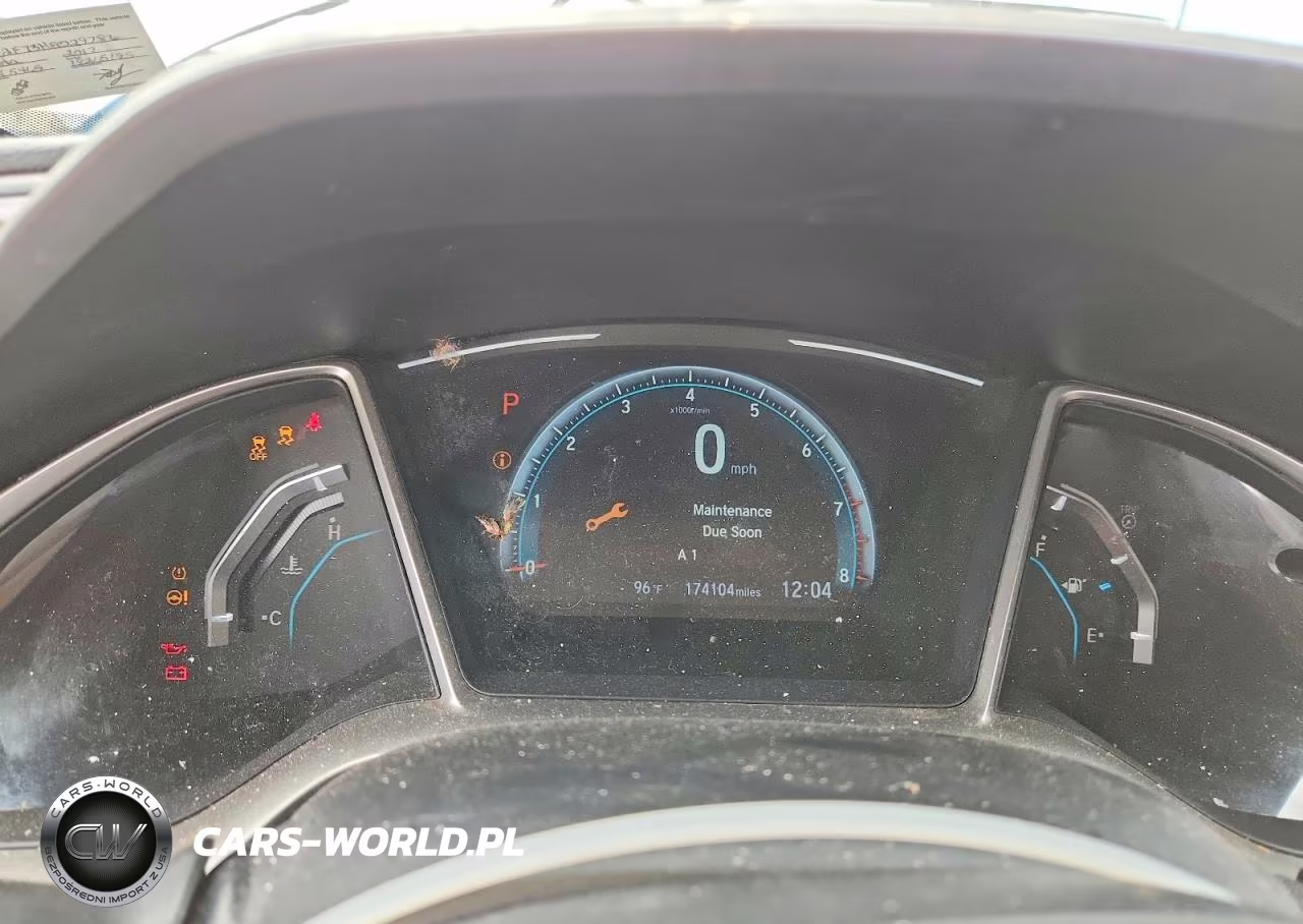 2017 Honda Civic Ex VIN:19XFC2F73HE029786 - 9