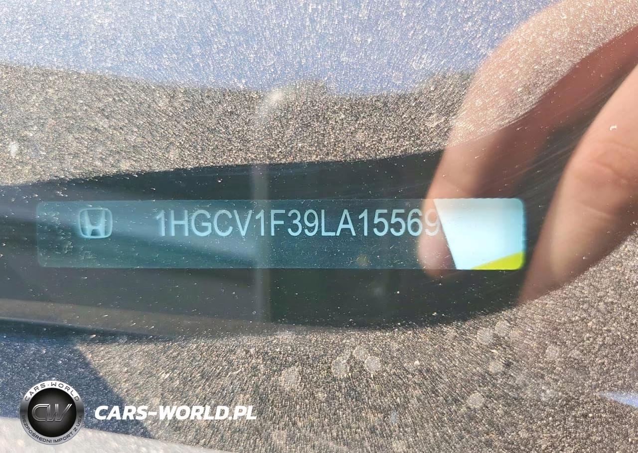 2020 Honda Accord Sport VIN:1HGCV1F39LA155698 - 12