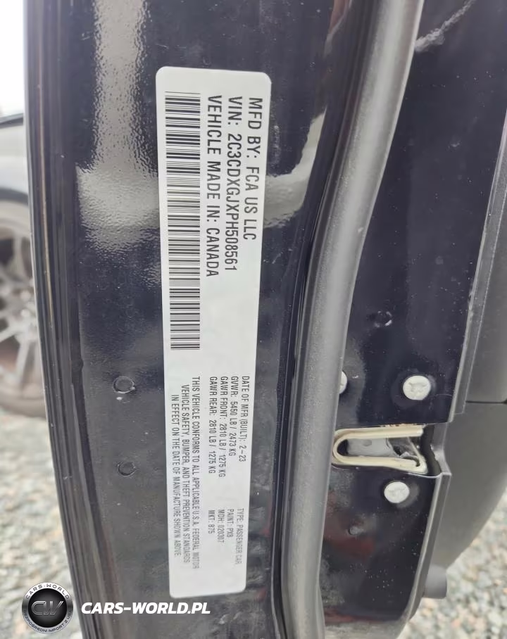 2023 Dodge Charger Scat Pack VIN:2C3CDXGJXPH508561 - 13