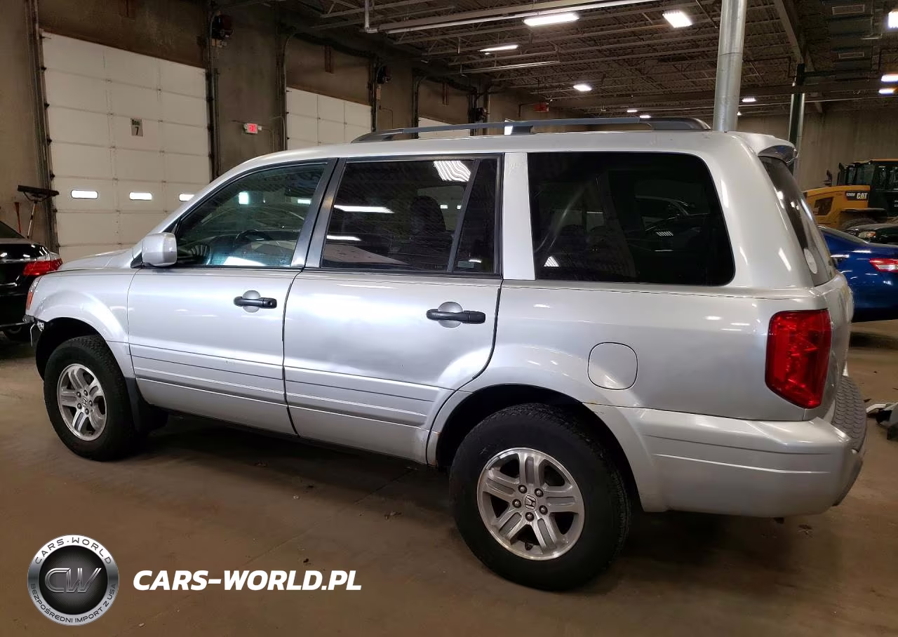 2005 Honda Pilot Exl VIN:2HKYF18545H538928 - 2