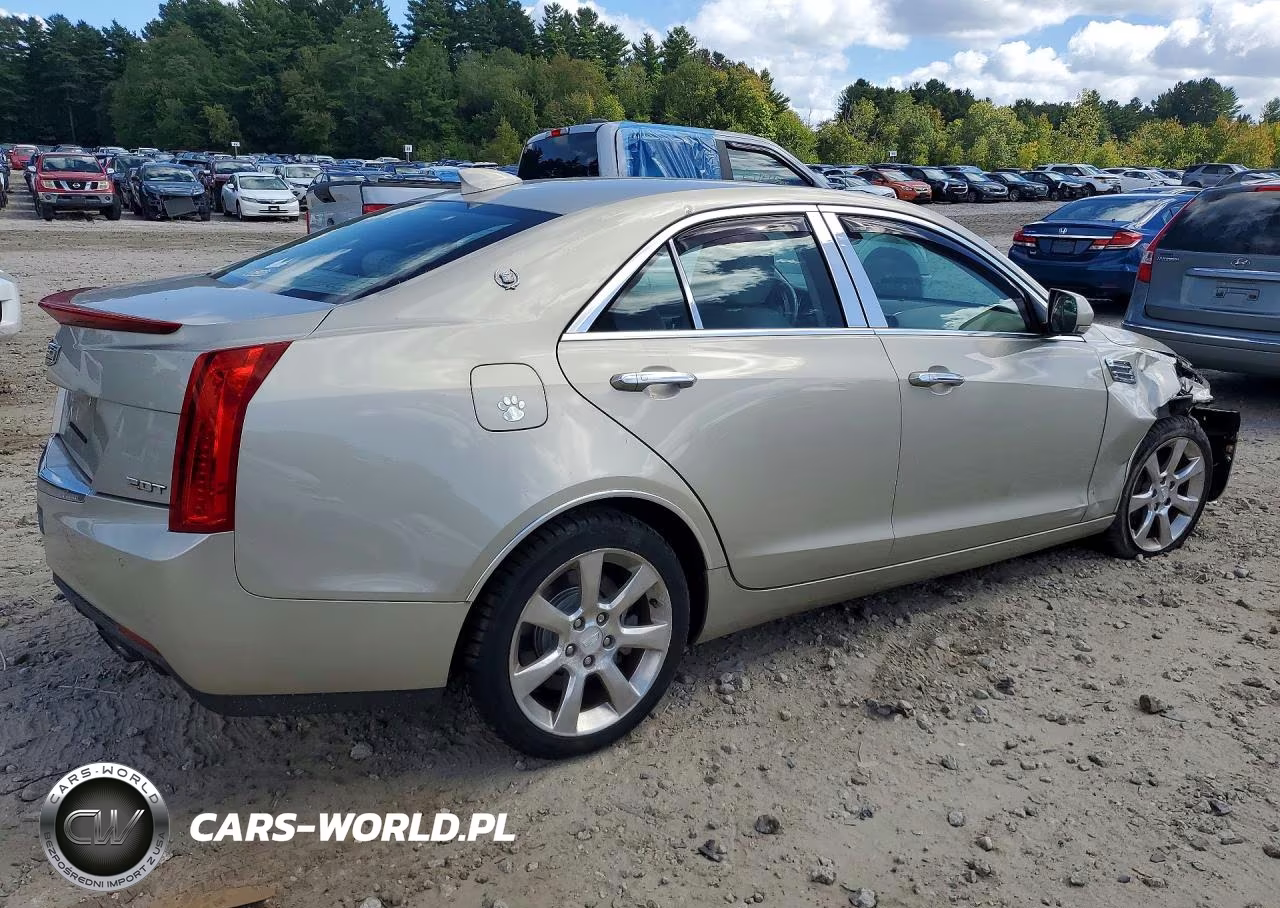 2015 Cadillac Ats Luxury VIN:1G6AH5RX5F0102626 - 3