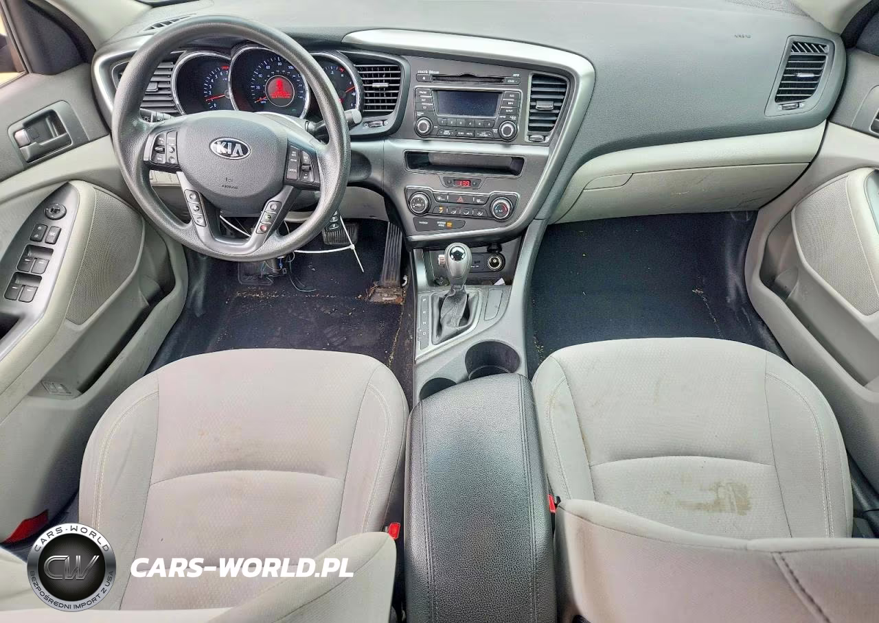 2013 Kia Optima Lx VIN:5XXGM4A76DG259649 - 8