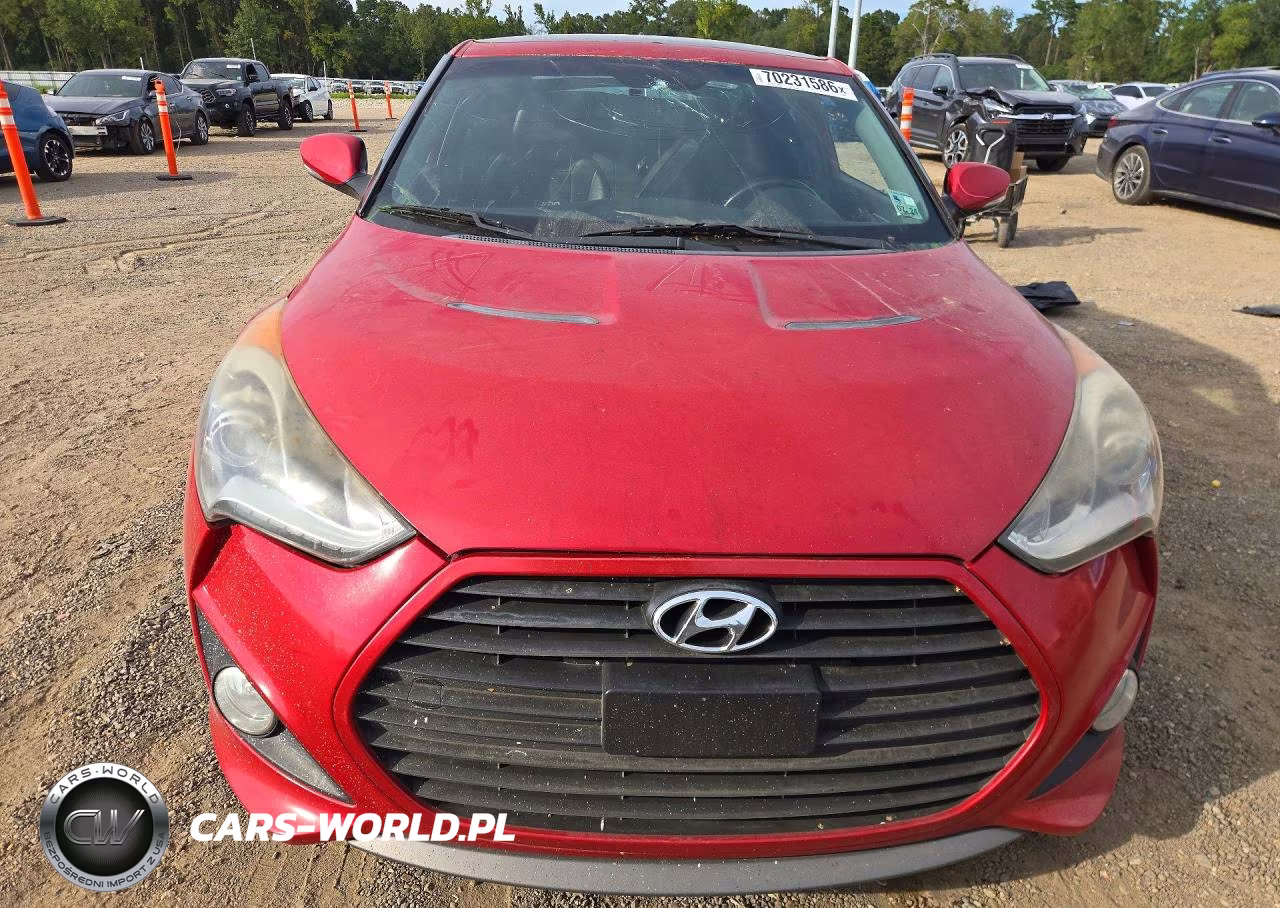 2015 Hyundai Veloster Turbo VIN:KMHTC6AE2FU240410 - 5
