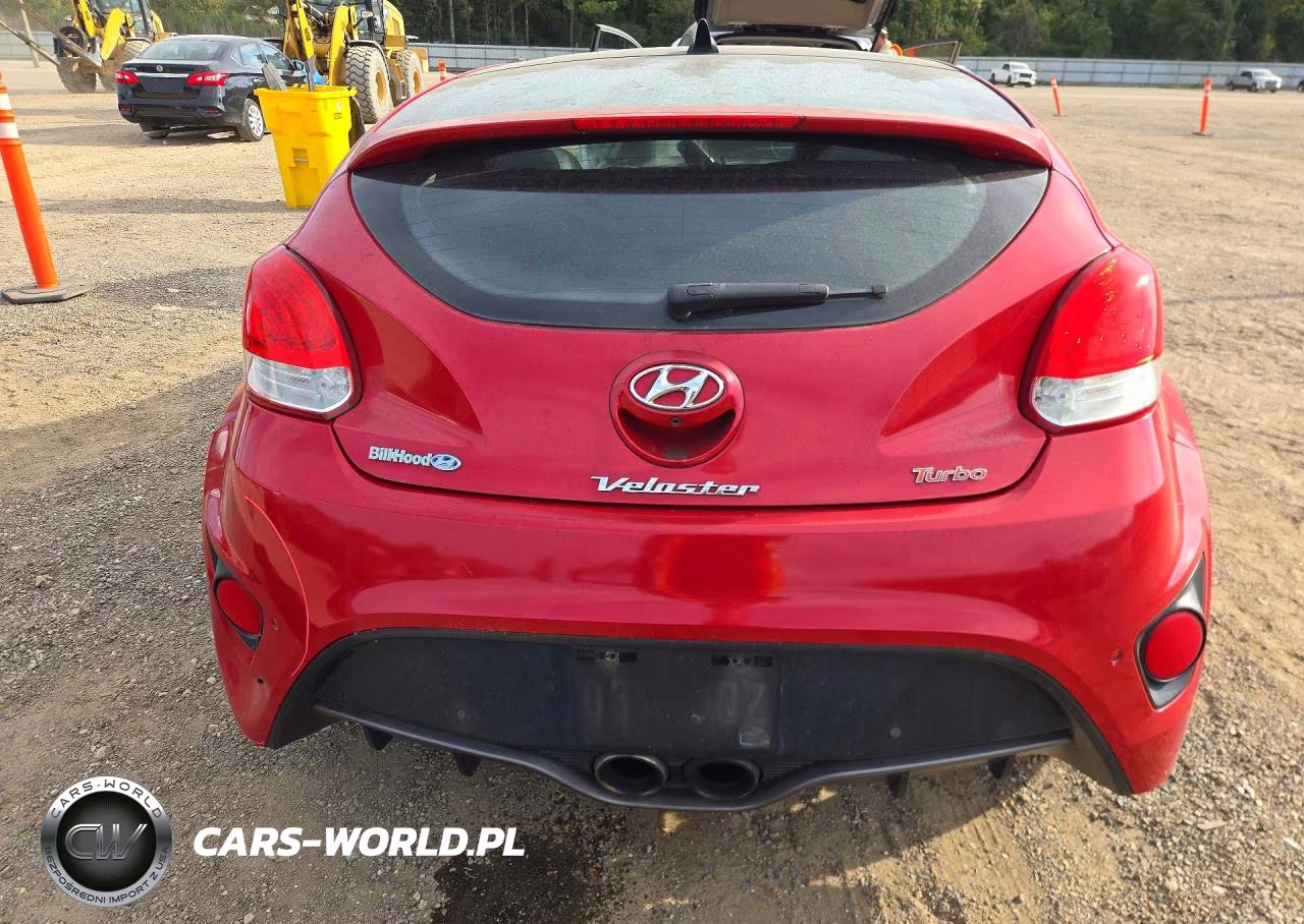 2015 Hyundai Veloster Turbo VIN:KMHTC6AE2FU240410 - 6