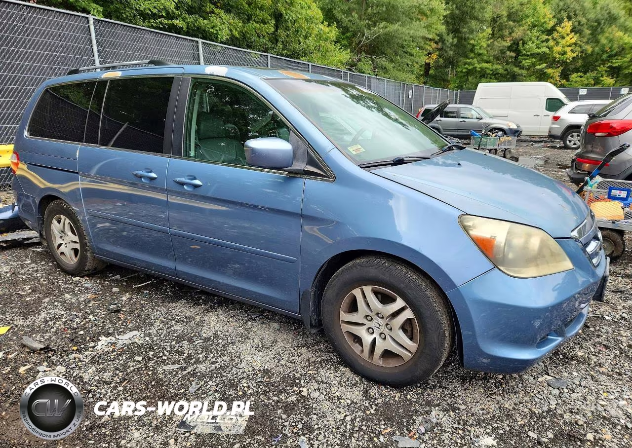 2007 Honda Odyssey Exl VIN:5FNRL38707B012341 - 4
