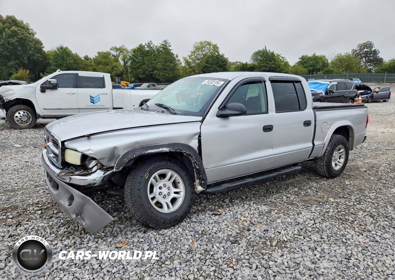 2004 Dodge Dakota Quad Slt VIN:1D7HL48N24S720160 - 1