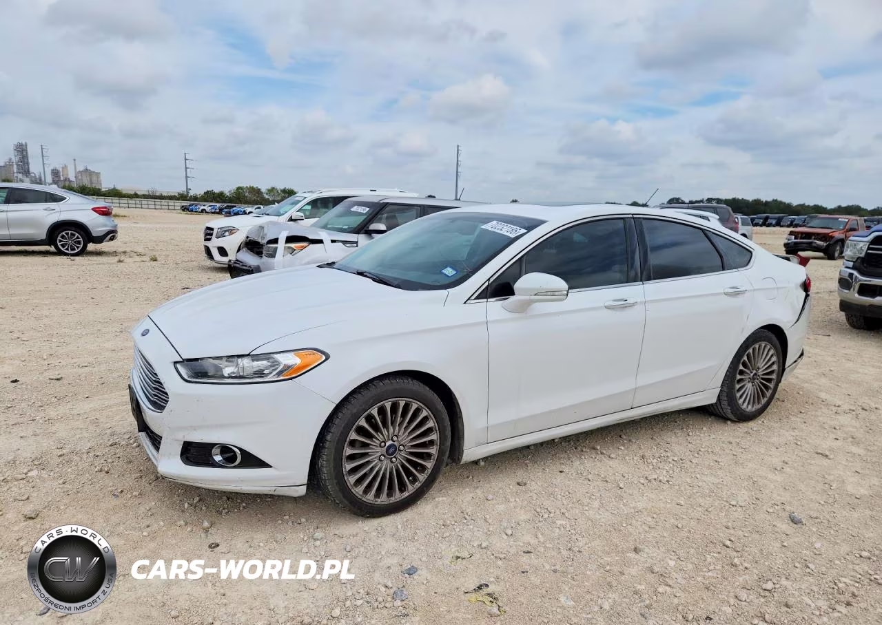 2015 Ford Fusion Titanium VIN:3FA6P0K97FR162062 - 1