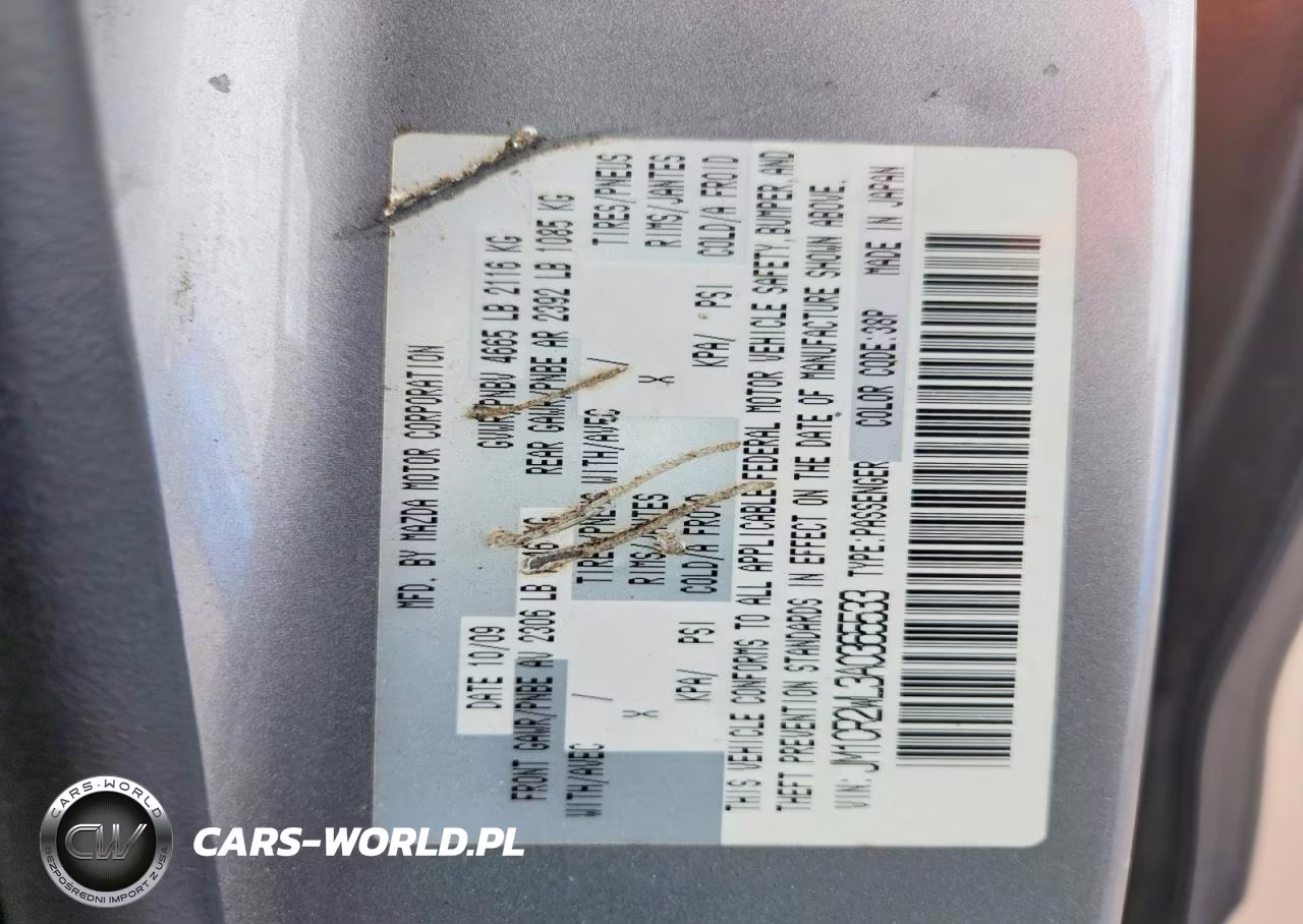 2010 Mazda 5 VIN:JM1CR2WL3A0365533 - 13
