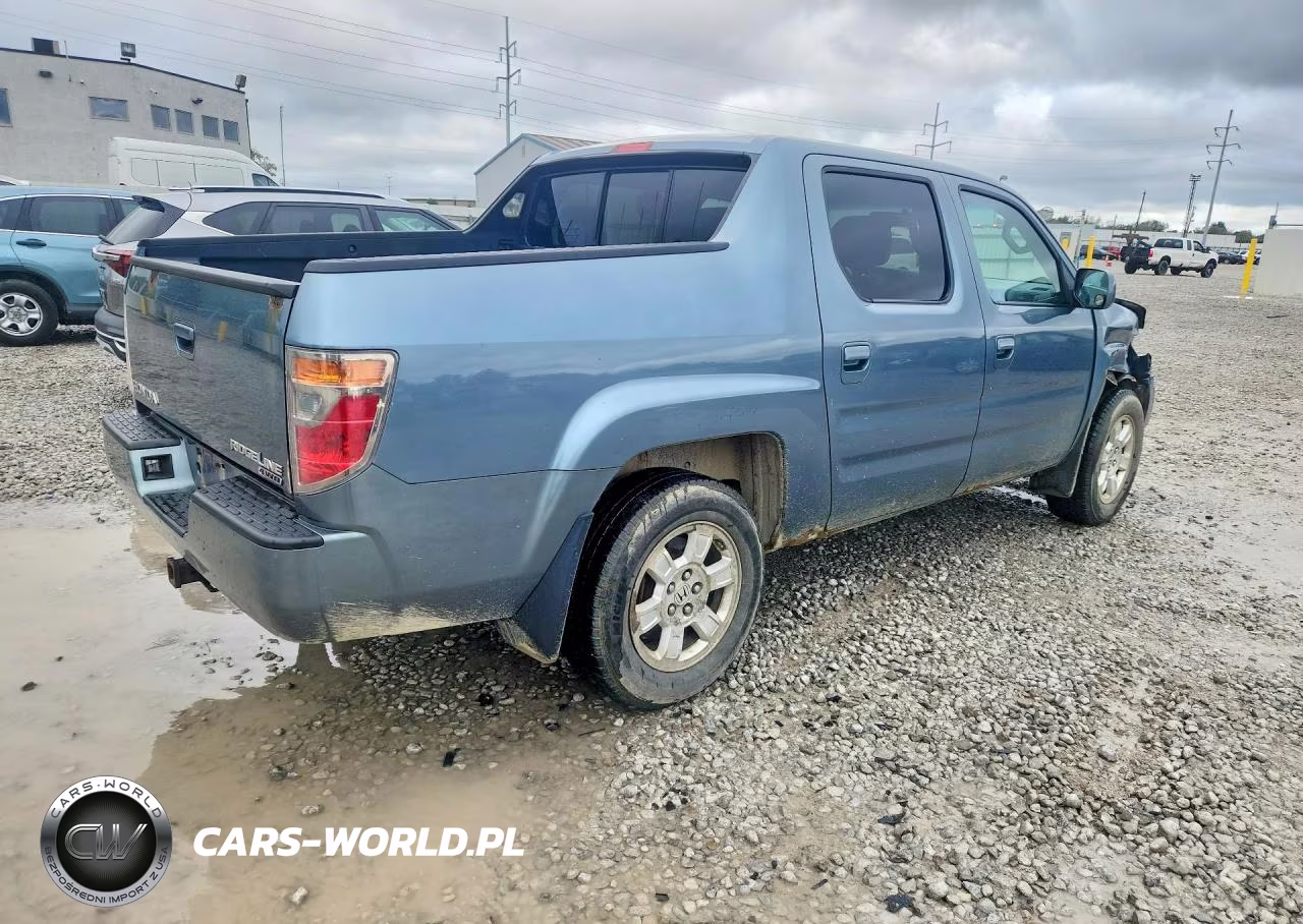 2008 Honda Ridgeline Rts VIN:2HJYK16458H531937 - 3